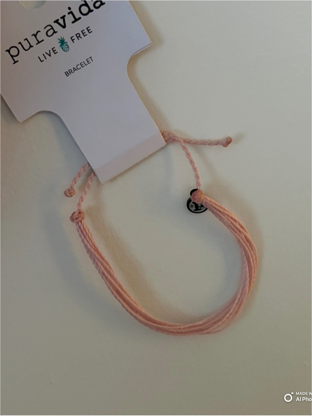 Pura Vida Pink Multi-Strand Cord Bracelet